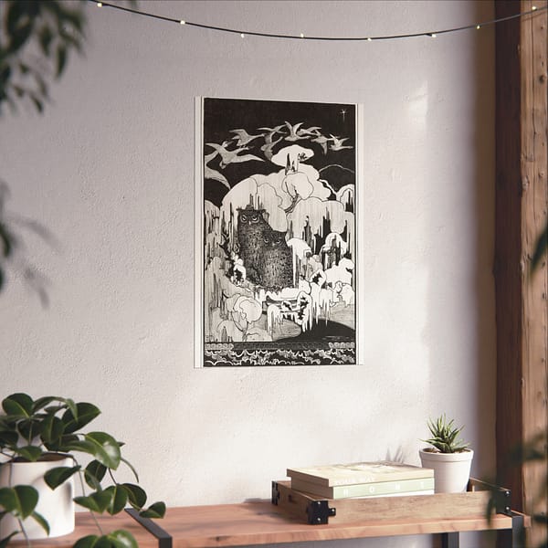 7790805159515810868_2048.jpeg Kerstnacht - Theo van Hoytema (1894) - Art Nouveau Poster Print