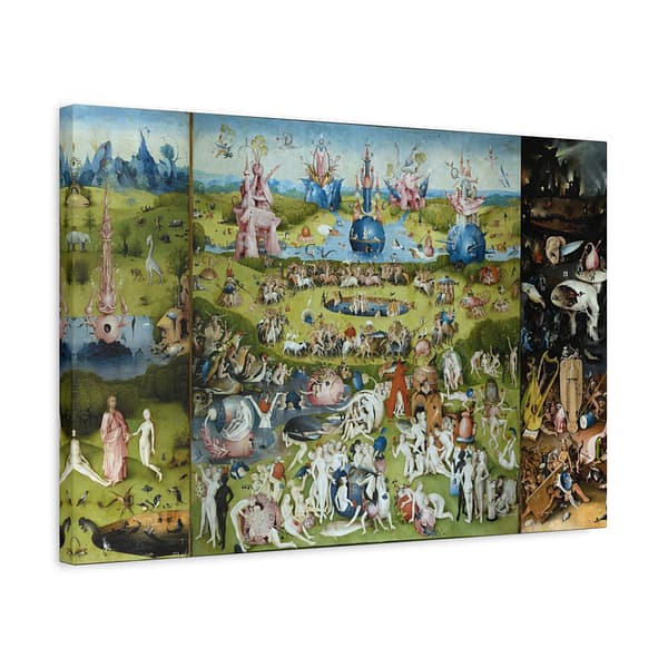 7891644003310260632_2048.jpeg The Garden of Earthly Delights – Hieronymus Bosch (c. 1490-1510) – Renaissance Canvas Print
