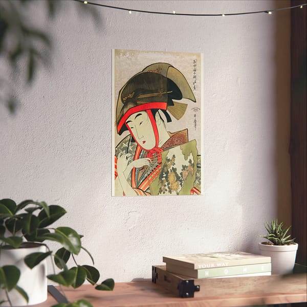 8014674747398374243_2048.jpeg Yoshiwara Suzume - Kitagawa Utamaro (1780) - Japanese Woodblock Poster Print