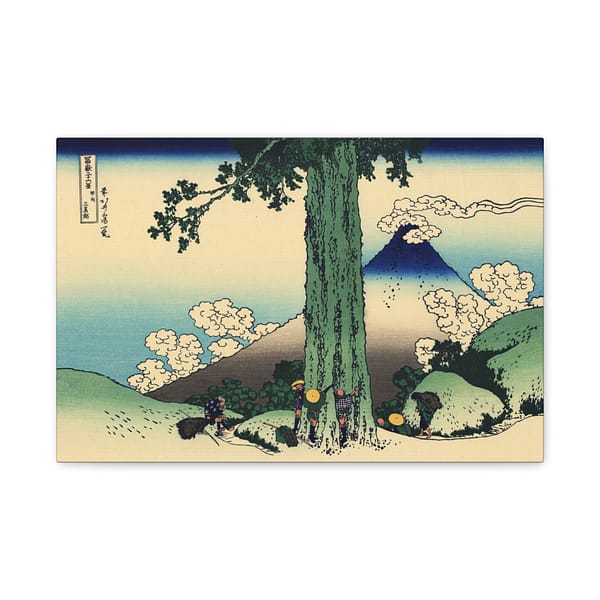 804715275138142423_2048.jpeg Mishima Pass in Kai Province - Katsushika Hokusai (c. 1830-32) - Japanese Woodblock Canvas Print
