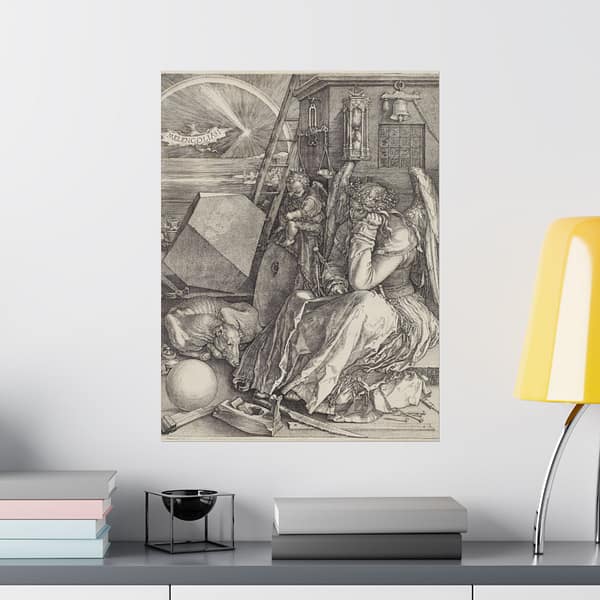 8050686409435933025_2048.jpeg Melencolia I – Albrecht Dürer (1514) – Renaissance Poster Print