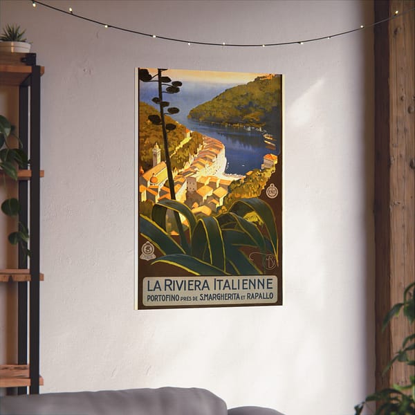8081531799166378360_2048.jpeg La Riviera Italienne – ENIT Italian National Tourist Board (c. 1920) – Vintage Travel Poster Print