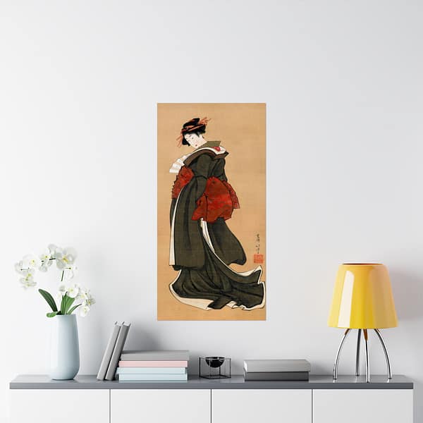 8125455760288379844_2048.jpeg Woman Holding a Fan - Katsushika Hokusai (c. 1810-1811) - Japanese Woodblock Poster Print