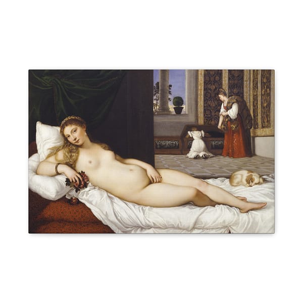 8135816166406436868_2048.jpeg Venus of Urbino – Titian (1538) – Renaissance Canvas Print