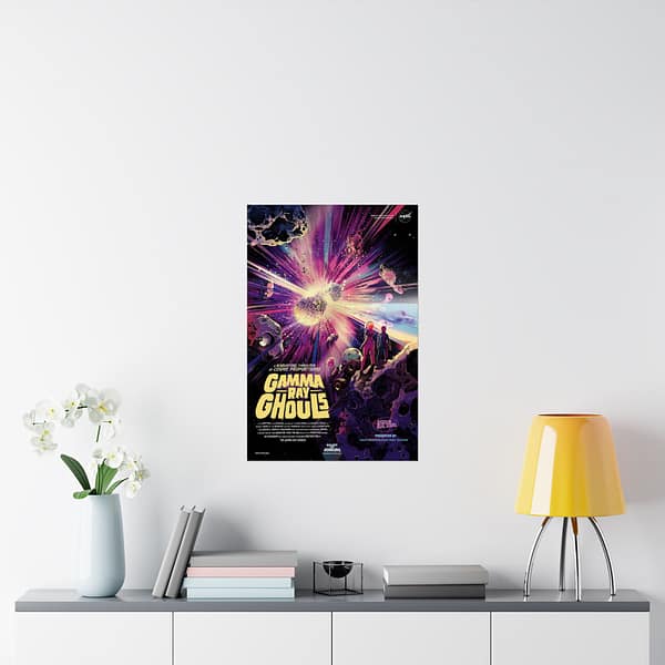 8257662126770971610_2048.jpeg Gamma Ray Ghouls - A Radiating Thriller of Cosmic Proportions! - NASA (2021) - Space Age Poster Print