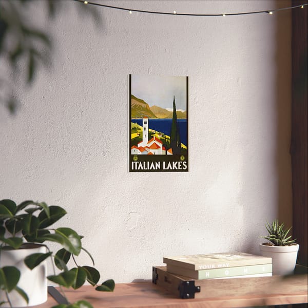 852572488084907450_2048.jpeg Italian Lakes – ENIT Italian National Tourist Board (c. 1930) – Vintage Travel Poster Print