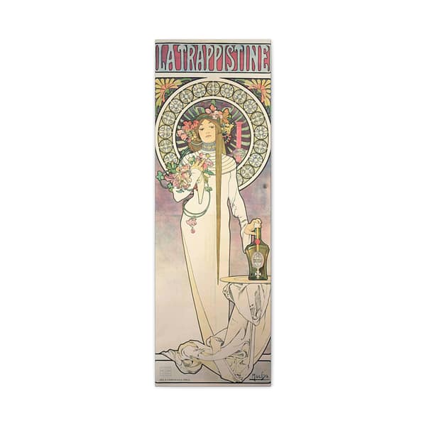 8536845899259475735_2048.jpeg La Trappistine - Alphonse Mucha (1897) - Art Nouveau Canvas Print