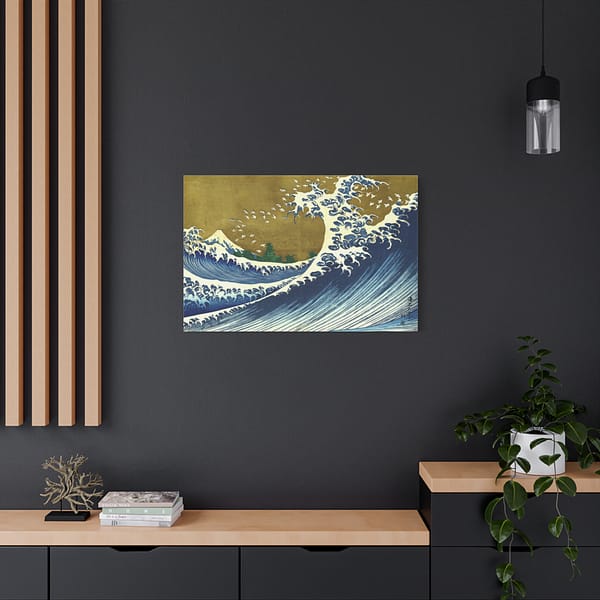 8571618279211122661_2048.jpeg Kaijo no Fuji (Fuji Seen from the Sea) - Katsushika Hokusai (1834) - Japanese Woodblock Canvas Print