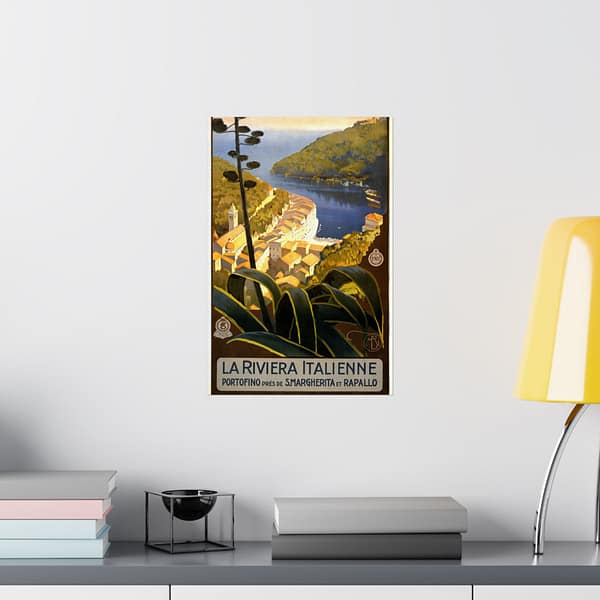 8585588362722545990_2048.jpeg La Riviera Italienne – ENIT Italian National Tourist Board (c. 1920) – Vintage Travel Poster Print