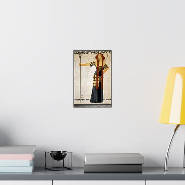 8669537044991052290_2048.jpeg Richard Strauss-Woche opera, Munich – Ludwig Hohlwein (1910) – Art Nouveau Poster Print