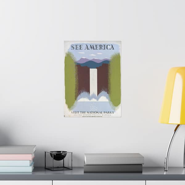 8810520962715109531_2048.jpeg See America, Visit the National Parks – Works Progress Administration (c. 1930s) – Vintage Travel Poster Print