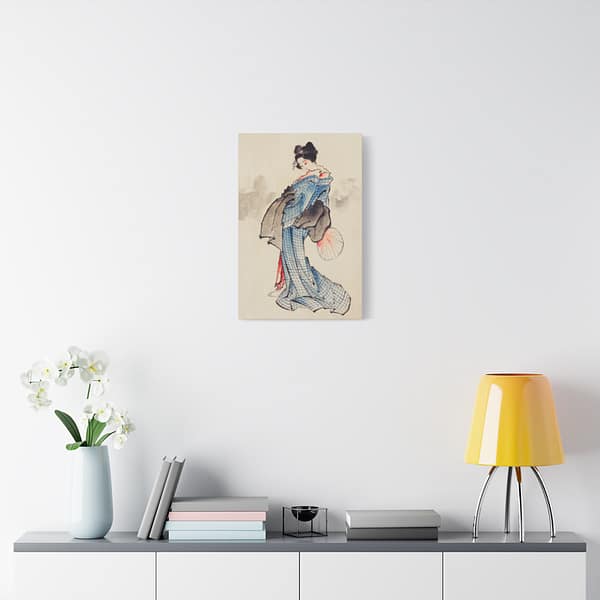 8824671468364434511_2048.jpeg Woman Holding a Fan - Katsushika Hokusai (1830) - Japanese Woodblock Canvas Print