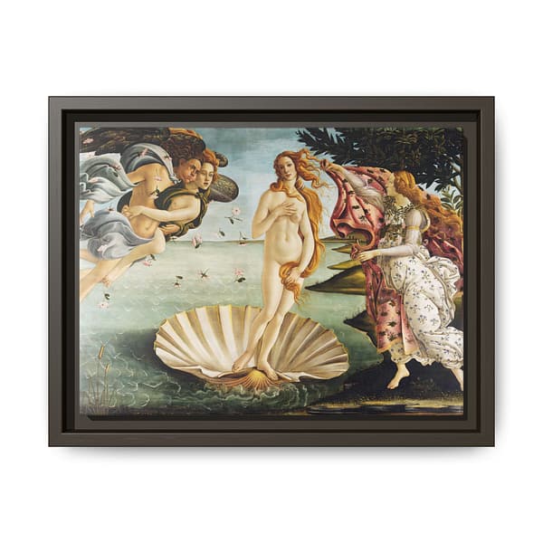 885285083042071008_2048.jpeg The Birth of Venus – Sandro Botticelli (c. 1485-1486) – Renaissance Framed Canvas Print