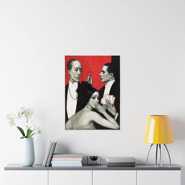 8860678231496509186_2048.jpeg See, Jack, he said, his manner wild and delirious - Wladyslaw Theodore Benda (1922) - Art Deco Poster Print