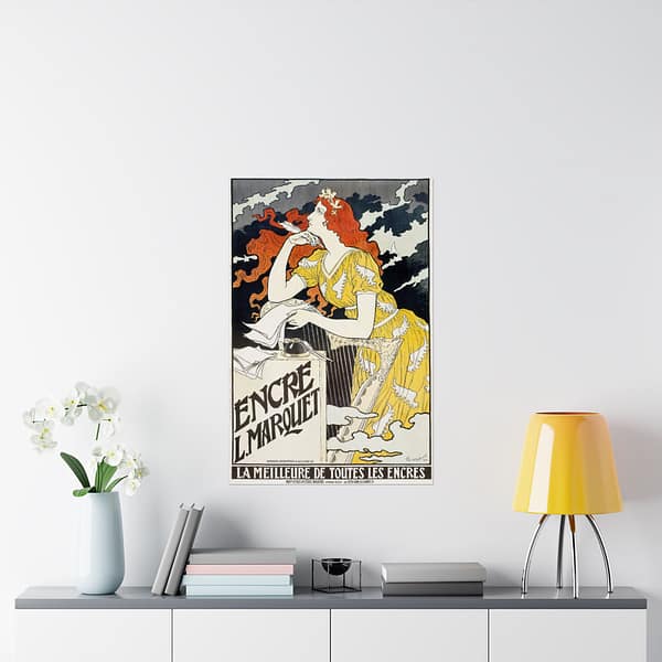 8877534299843698335_2048.jpeg Encre L. Marquet - Eugene Samuel Grasset (1892) - Art Nouveau Poster Print