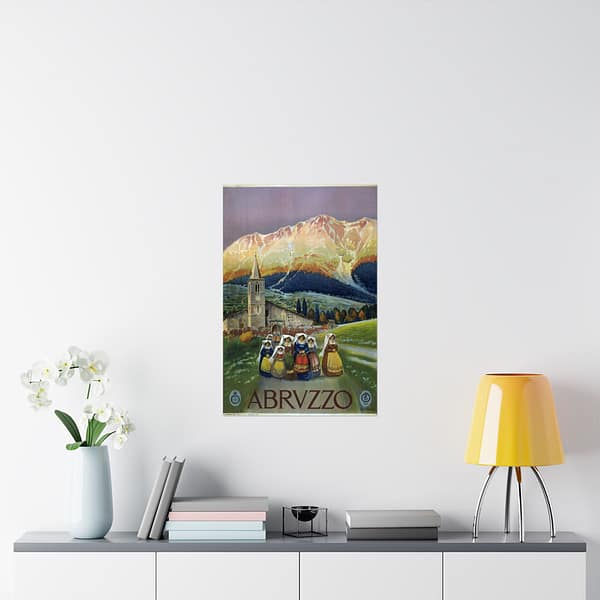 8928958790240931833_2048.jpeg Abruzzo, Alicandri, Italy – ENIT Italian National Tourist Board (c. 1920) – Vintage Travel Poster Print