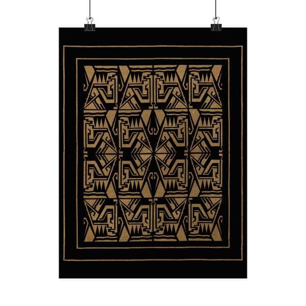 8947254836214154277_2048.jpeg Art Deco Geometric Velvet Pattern (c. 1920-1930) - Art Deco Poster Print