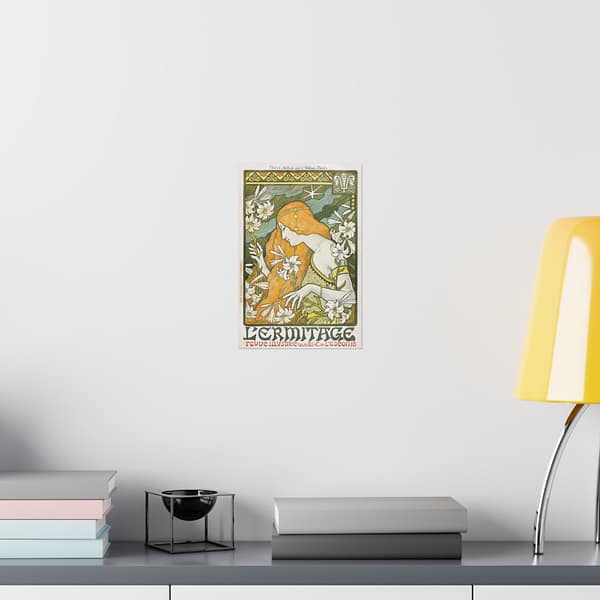 8951797145689000919_2048.jpeg L'Ermitage - Paul Berthon (1897) - Art Nouveau Poster Print
