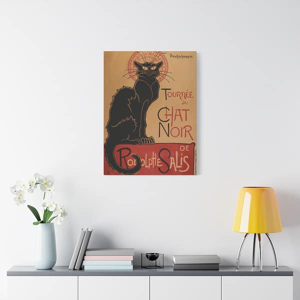 8994169318768783137_2048.jpeg Le Chat Noir – Théophile Steinlen (1896) – Art Nouveau Canvas Print