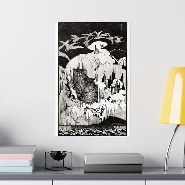 9056590688255078737_2048.jpeg Kerstnacht - Theo van Hoytema (1894) - Art Nouveau Poster Print