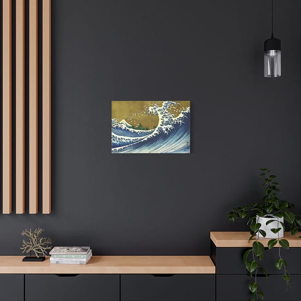 9082092979759354498_2048.jpeg Kaijo no Fuji (Fuji Seen from the Sea) - Katsushika Hokusai (1834) - Japanese Woodblock Canvas Print