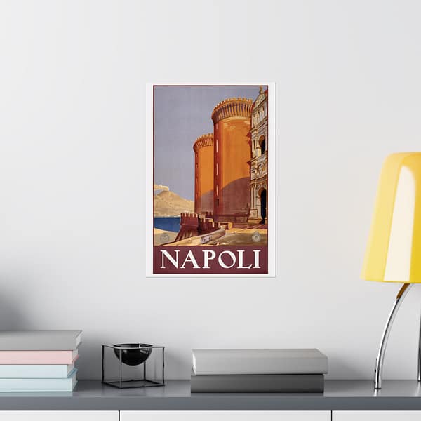 9148387722625980956_2048-1.jpeg Napoli (Naples), Italy – ENIT Italian National Tourist Board (c. 1920) – Vintage Travel Poster Print