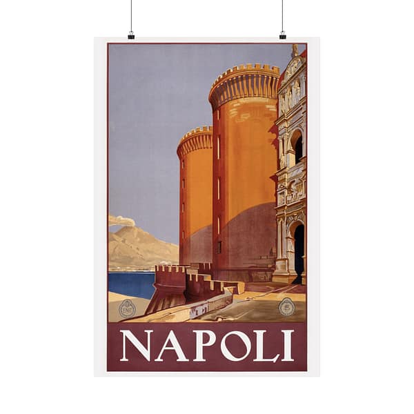 9221600512197741428_2048-1.jpeg Napoli (Naples), Italy – ENIT Italian National Tourist Board (c. 1920) – Vintage Travel Poster Print
