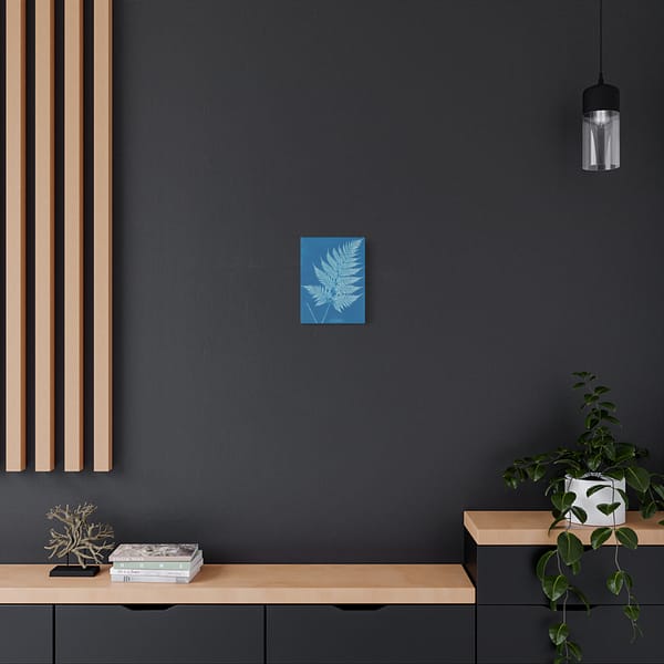 9268165581086863380_2048.jpeg New Zealand Fern Cyanotype – Anna Atkins (c. 1853-54) – Botanical Canvas Print