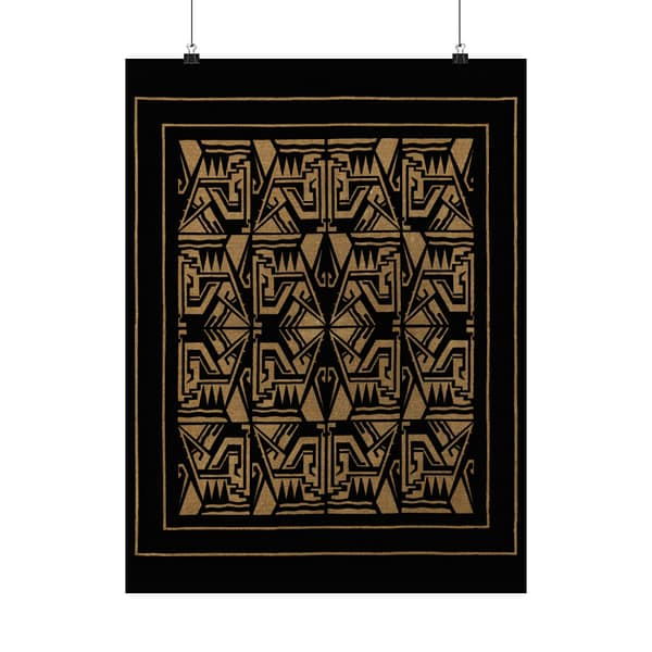 9323841770185908565_2048.jpeg Art Deco Geometric Velvet Pattern (c. 1920-1930) - Art Deco Poster Print