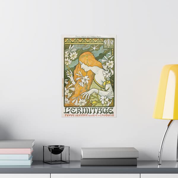 9403173152881307945_2048.jpeg L'Ermitage - Paul Berthon (1897) - Art Nouveau Poster Print