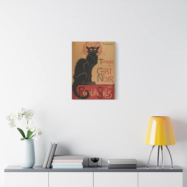 9670186402056977670_2048.jpeg Le Chat Noir – Théophile Steinlen (1896) – Art Nouveau Canvas Print