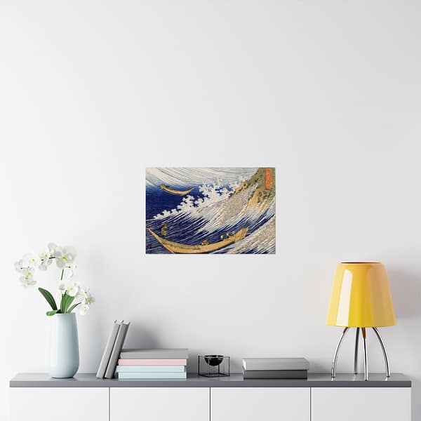 9750725705931320131_2048.jpeg Choshi in Shimosa Province - Katsushika Hokusai (1833) - Japanese Woodblock Poster Print