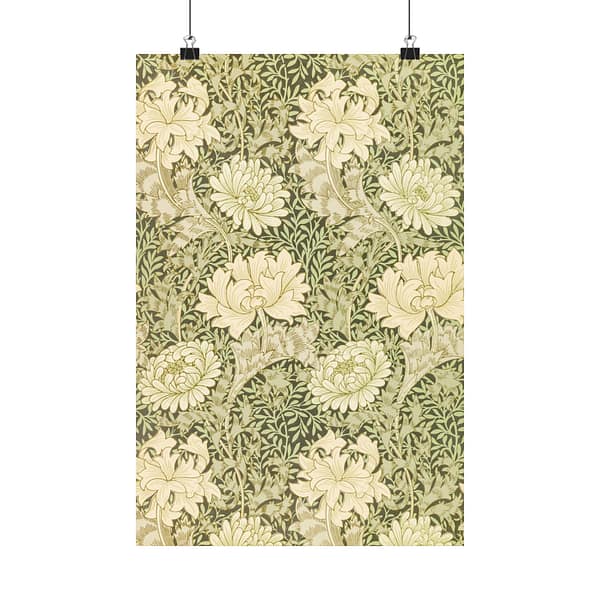 9793731414541514110_2048-1.jpeg Chrysanthemum - William Morris (1877) - Botanical Poster Print