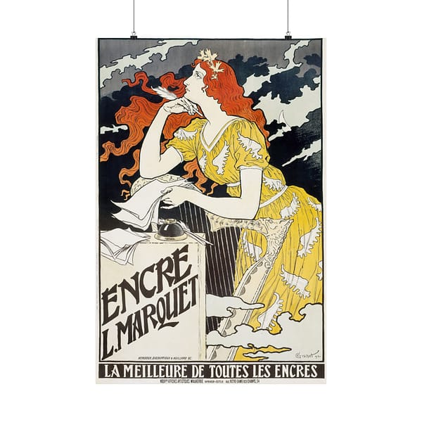9890748150131033224_2048.jpeg Encre L. Marquet - Eugene Samuel Grasset (1892) - Art Nouveau Poster Print