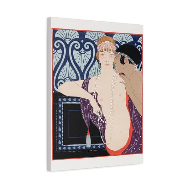 9905931404746201121_2048.jpeg Les Trois Beautes de Mnasidika - George Barbier (1922) - Art Deco Canvas Print