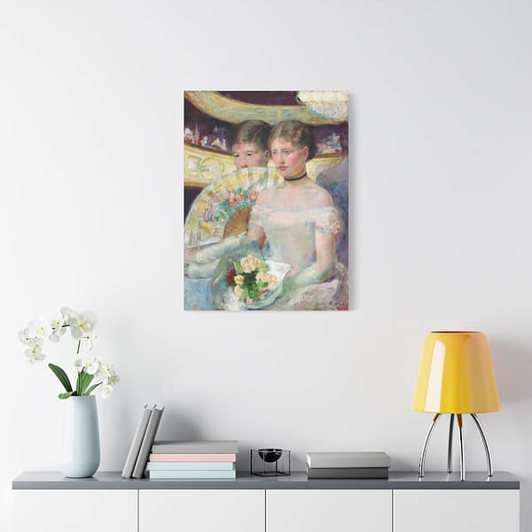 10150975978144637454_2048.jpeg The Loge - Mary Cassatt (c. 1878-80) - Impressionist Canvas Print