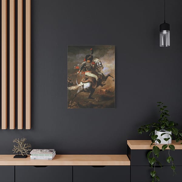 10301445562768646890_2048.jpeg The Charging Chasseur - Théodore Géricault (1812) - Classical Canvas Print
