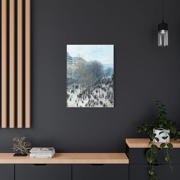10364956145178768099_2048.jpeg The Boulevard des Capucines - Claude Monet (1873-74) - Impressionist Canvas Print
