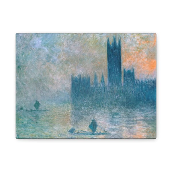 10575383375384964378_2048.jpeg The Houses of Parliament (Effect of Fog) - Claude Monet (c. 1903-04) - Impressionist Canvas Print