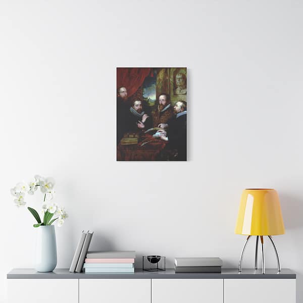 10945557158086825629_2048.jpeg The Four Philosophers - Peter Paul Rubens (c. 1611-1612) - Classical Canvas Print