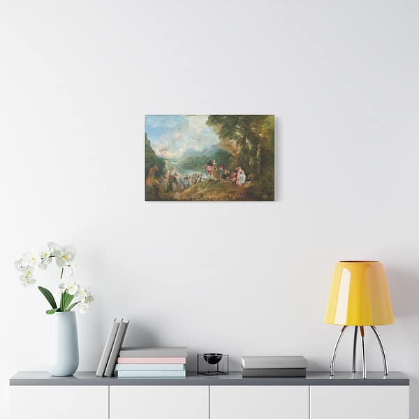 10966658427517523431_2048.jpeg The Embarkation for Cythera - Jean-Antoine Watteau (1717) - Classical Canvas Print