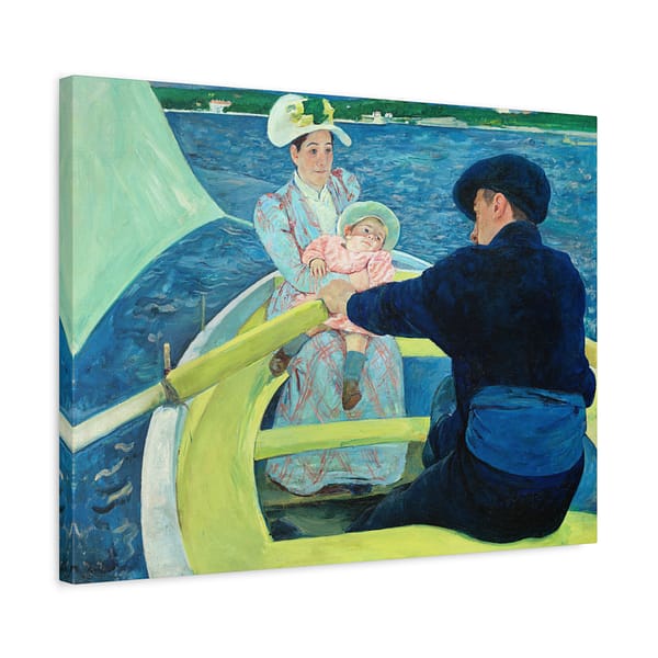 11072446917229923226_2048.jpeg The Boating Party - Mary Cassatt (c. 1893-94) - Impressionist Canvas Print