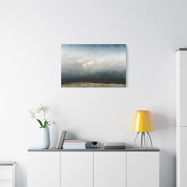 11119639652912129965_2048.jpeg The Monk by the Sea - Caspar David Friedrich (c. 1808-1810) - Romantic Canvas Print