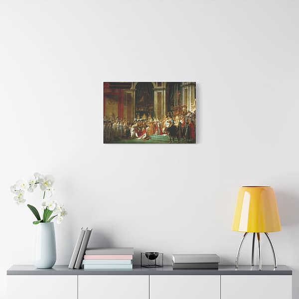 11177062999653845304_2048.jpeg The Coronation of Napoleon - Jacques-Louis David (1805-1807) - Classical Canvas Print