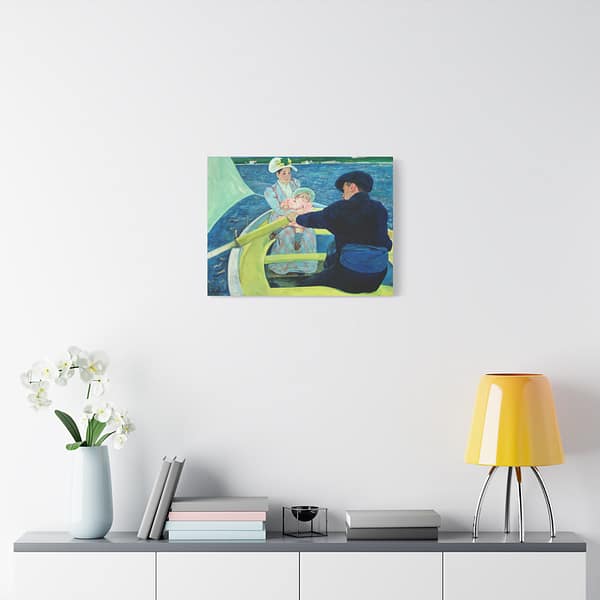 12212286754057407942_2048.jpeg The Boating Party - Mary Cassatt (c. 1893-94) - Impressionist Canvas Print