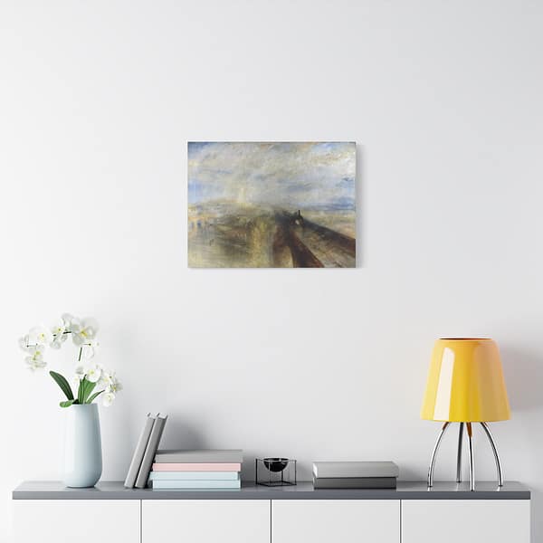 12237162288484270974_2048.jpeg Rain, Steam and Speed - The Great Western Railway - J.M.W. Turner (1844) - Romantic Canvas Print