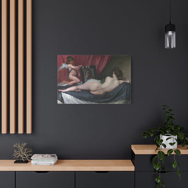 13339838909283470433_2048.jpeg Rokeby Venus (Venus at Her Mirror) - Diego Velázquez (c. 1647-1651) - Classical Canvas Print