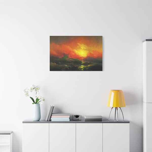13370293632467719047_2048.jpeg The Ninth Wave - Ivan Aivazovsky (1850) - Classical Canvas Print