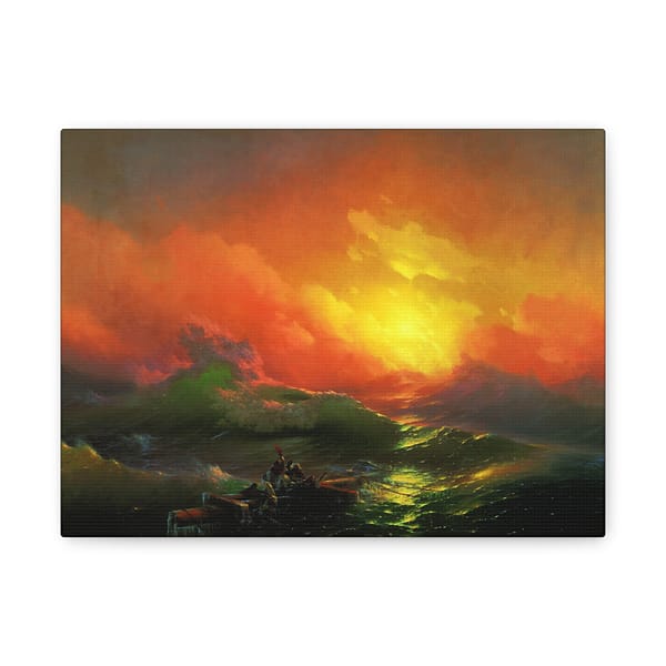 13716766962537108292_2048.jpeg The Ninth Wave - Ivan Aivazovsky (1850) - Classical Canvas Print