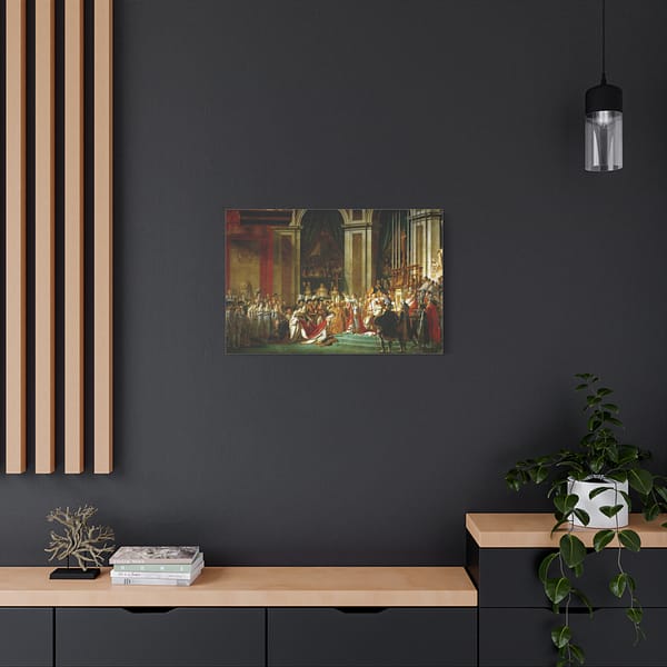 13787803541433971771_2048.jpeg The Coronation of Napoleon - Jacques-Louis David (1805-1807) - Classical Canvas Print